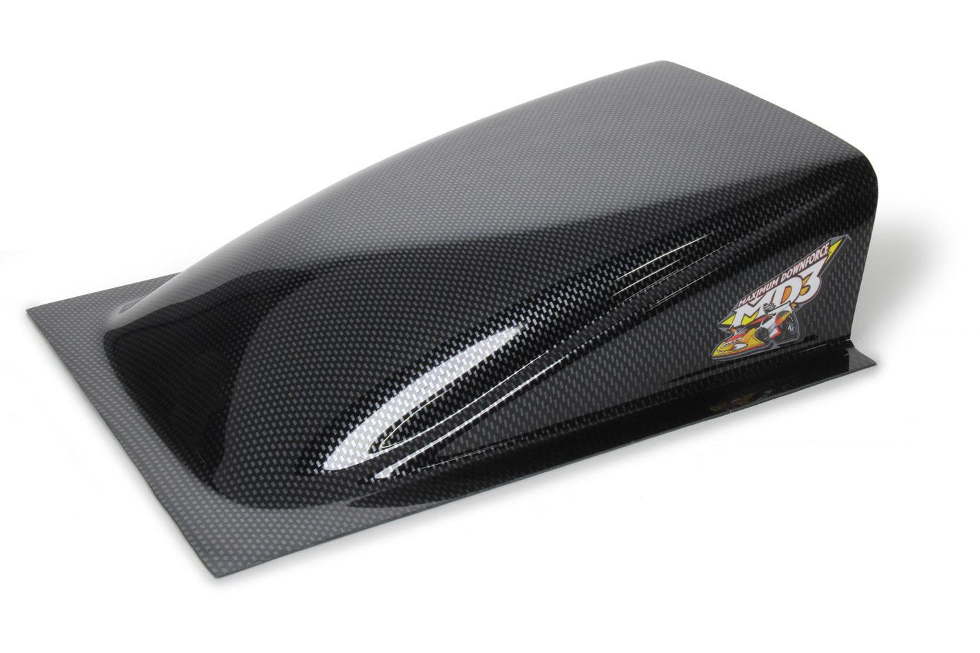 MD3 Oil Cooler Scoop Carbon Fiber Look - Burlile Performance Products
