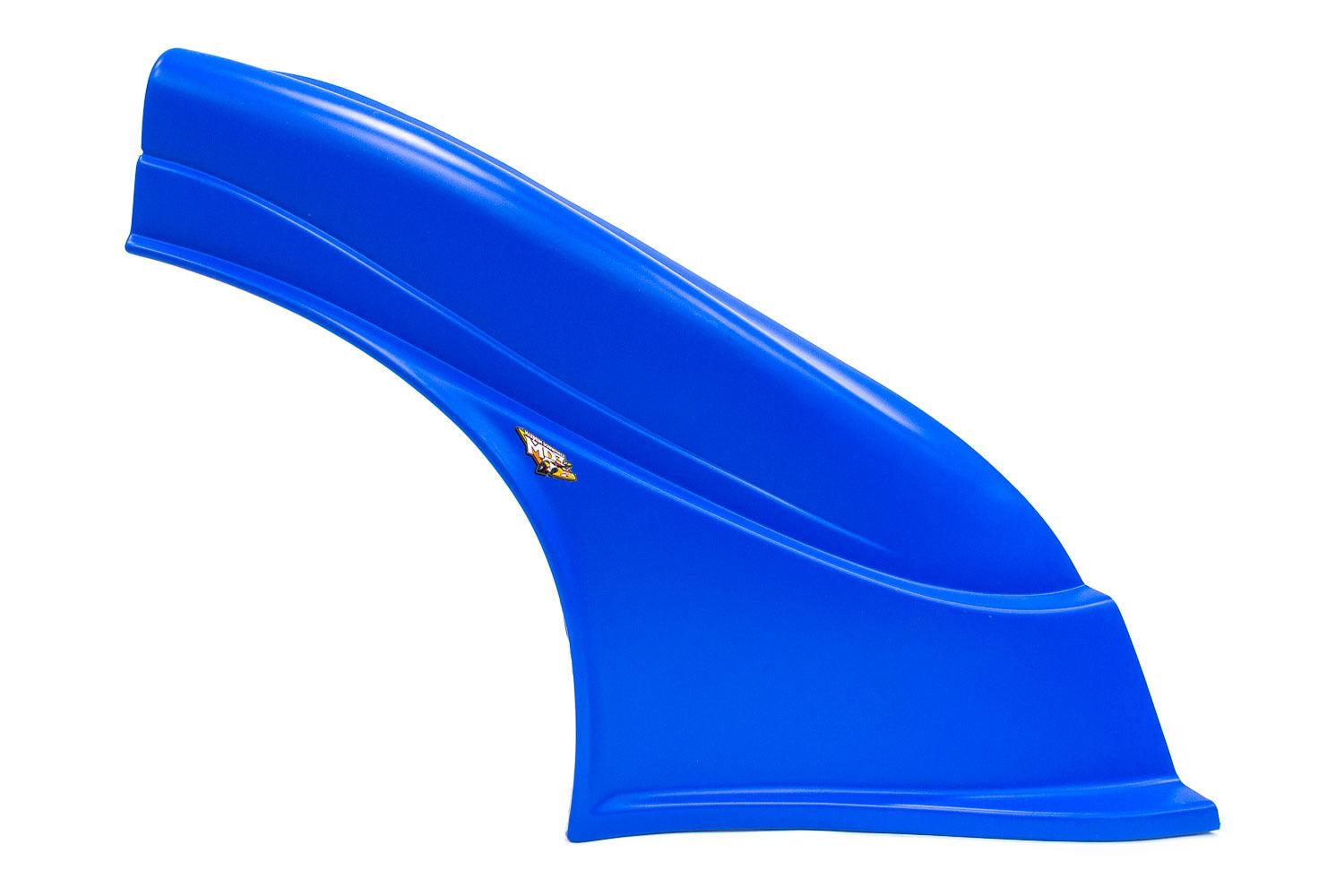 MD3 Plastic Dirt Fender Chevron Blue New Style - Burlile Performance Products
