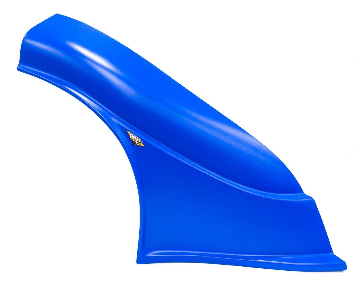 MD3 Plastic Dirt Fender Chevron Blue Old Style - Burlile Performance Products