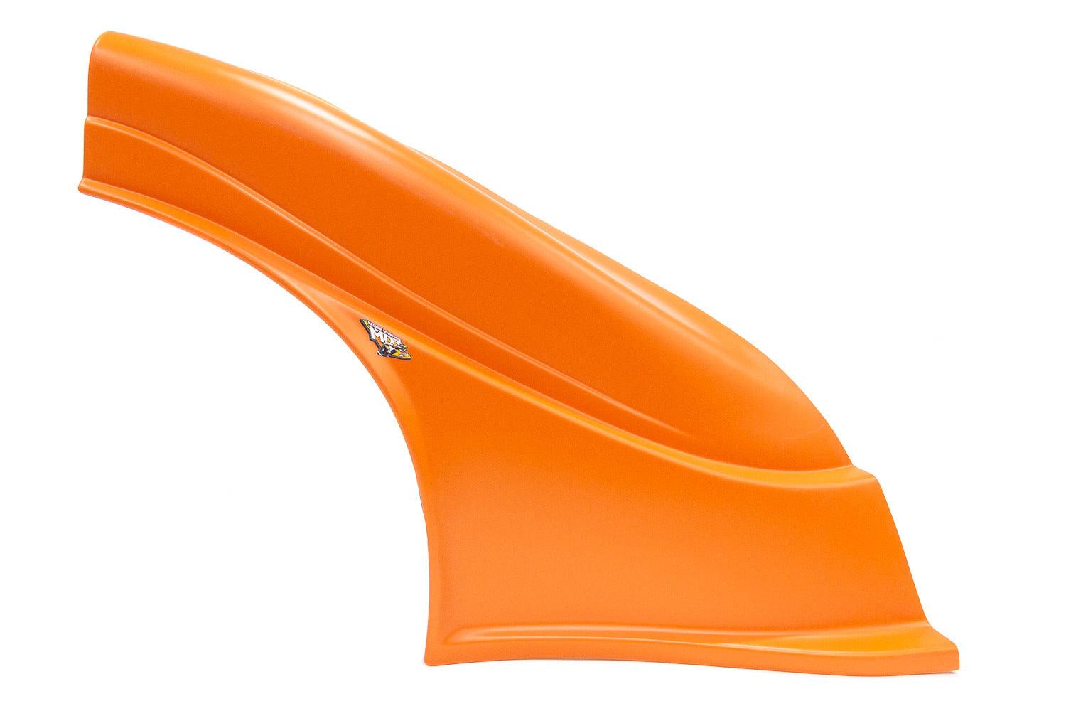 MD3 Plastic Dirt Fender Orange New Style - Burlile Performance Products