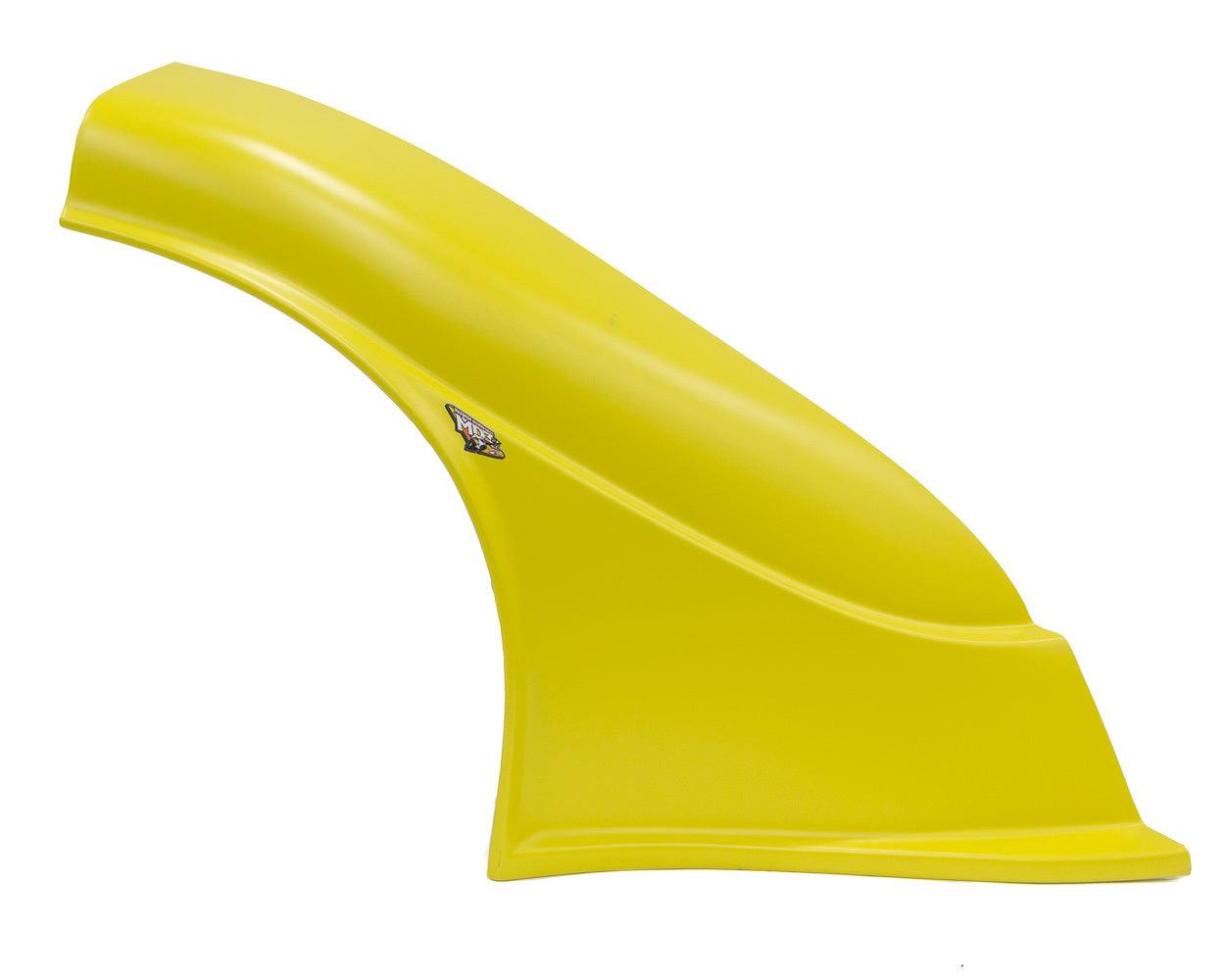 MD3 Plastic Dirt Fender Yellow Style - Burlile Performance Products