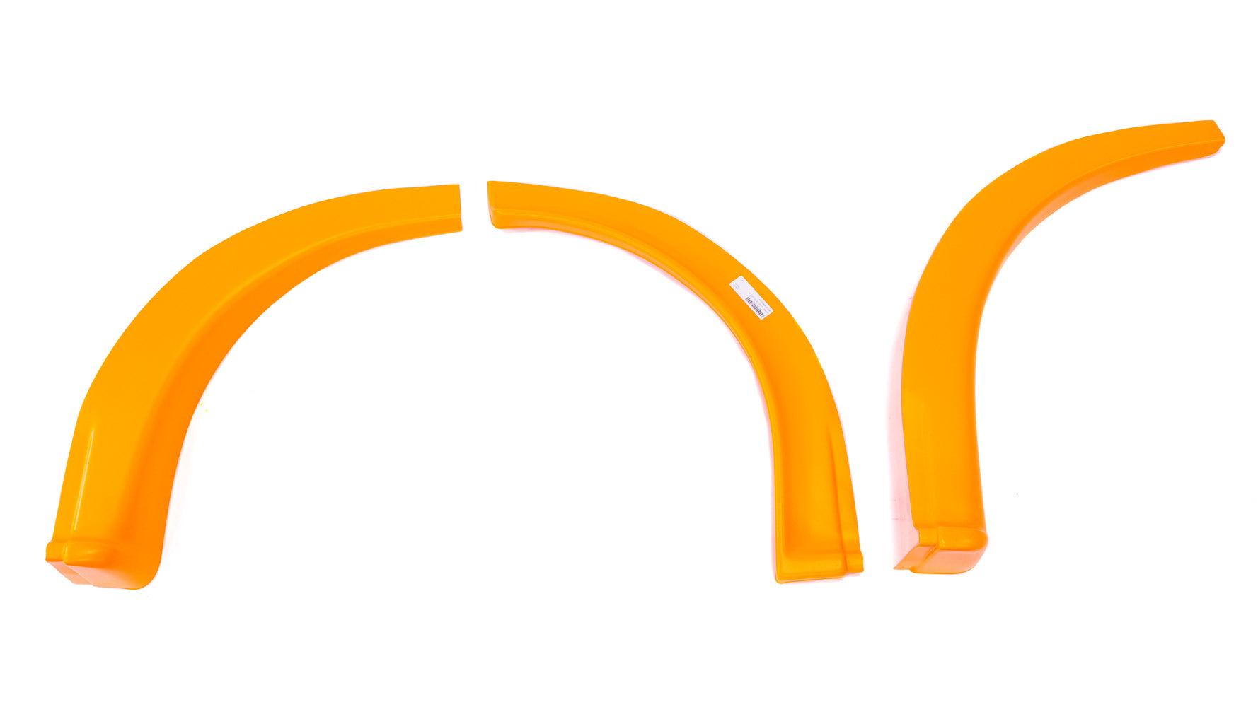 MD3 Wheel Flares Dirt Bright Orange Right - Burlile Performance Products