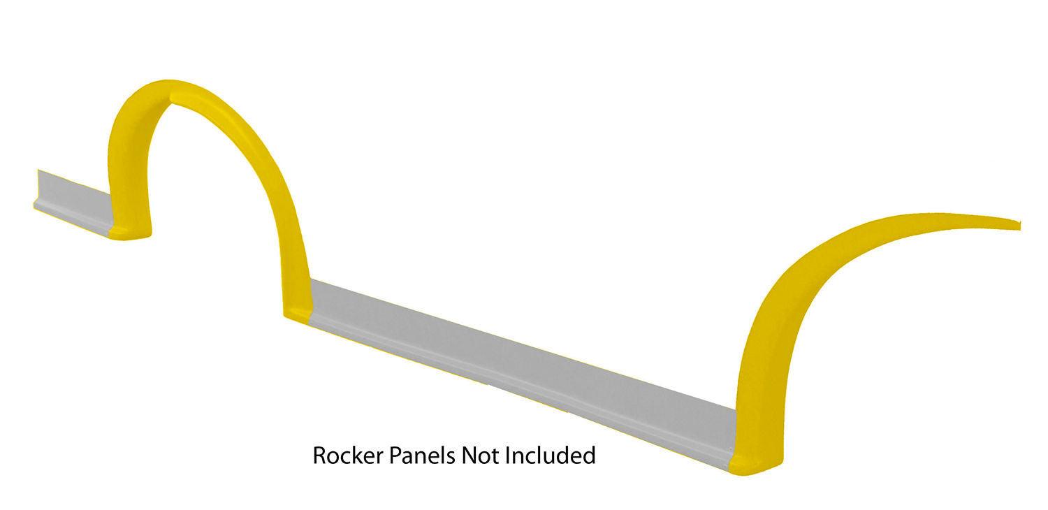 MD3 Wheel Flares Dirt Yellow Right - Burlile Performance Products