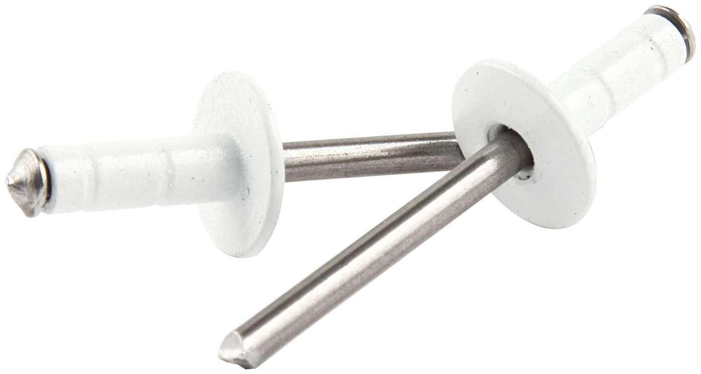 Med Hd Rivet White 250pk Multi Grip - Burlile Performance Products