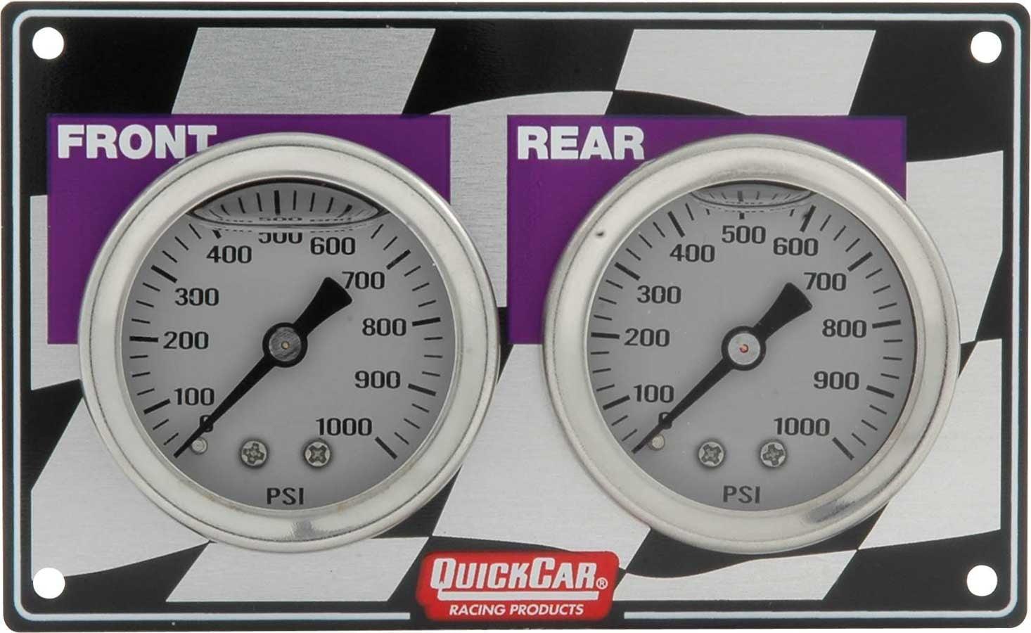 Mini Brake Bias Gauge Panel Horizontal - Burlile Performance Products