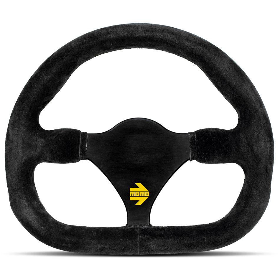 MOD 27 Steering Wheel Black Suede - Burlile Performance Products