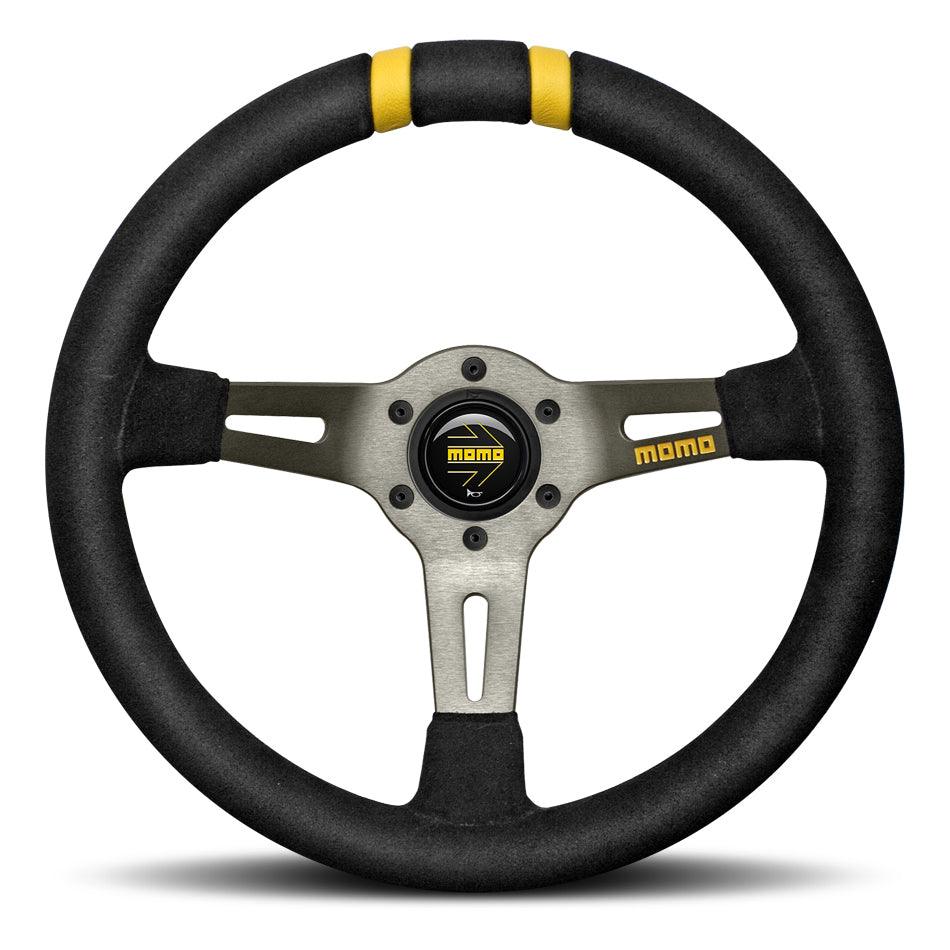 MOD DRIFT Steering Wheel Black Suede - Burlile Performance Products