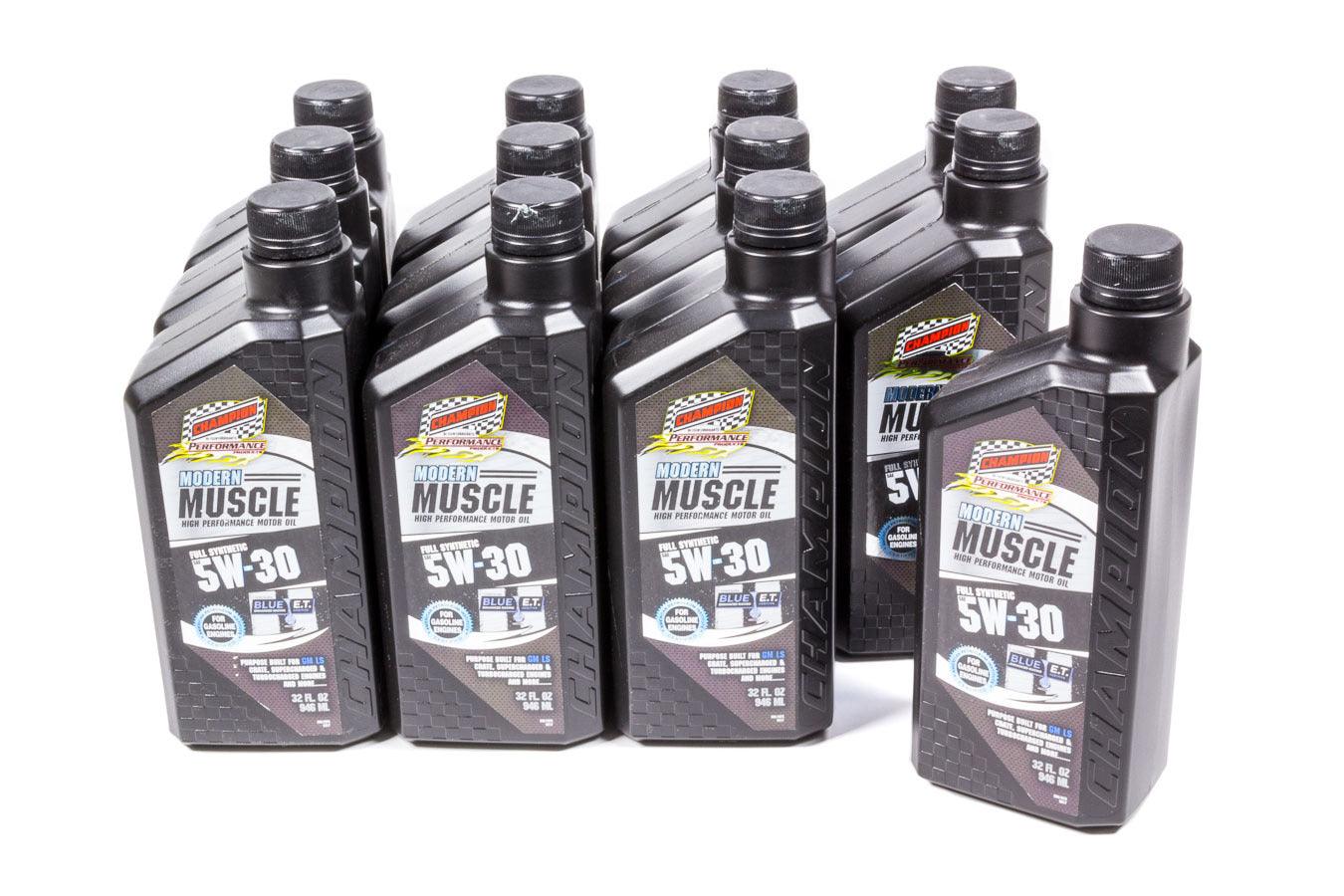 Modern Muscle 5w30 Oil Case 12x1Qt Full Syn. - Burlile Performance Products
