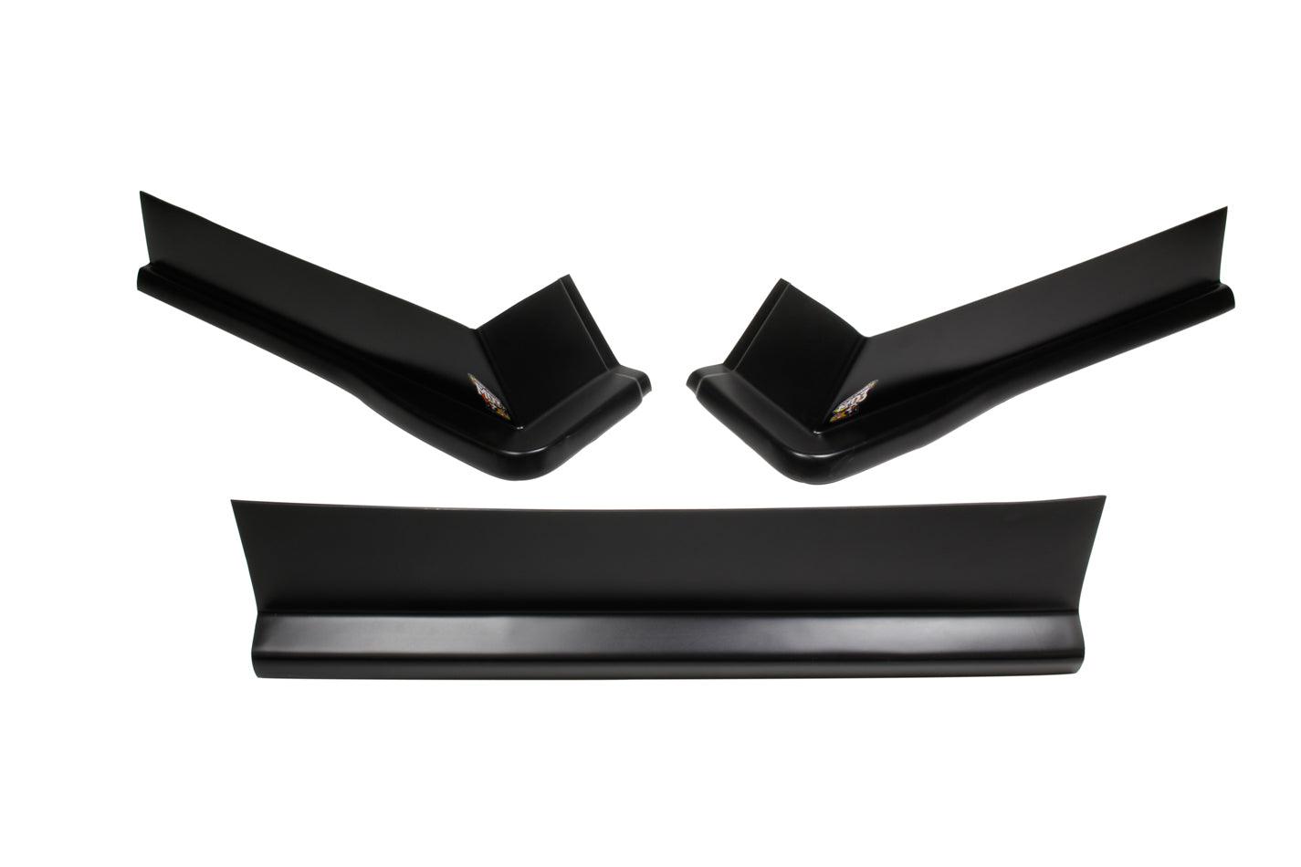 Modified Aero Valance 3pc. Black - Burlile Performance Products