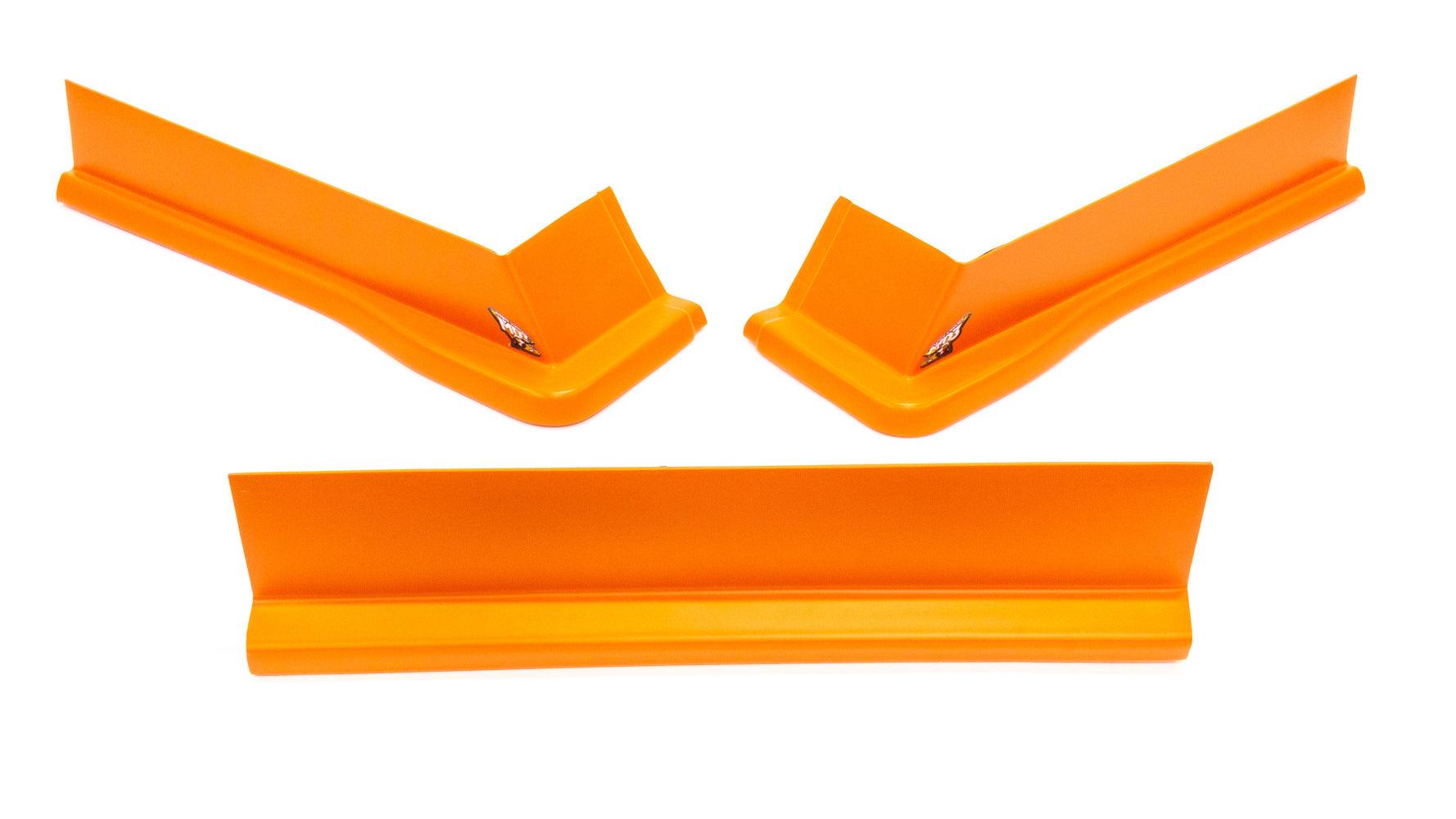 Modified Aero Valance 3pc. Orange - Burlile Performance Products