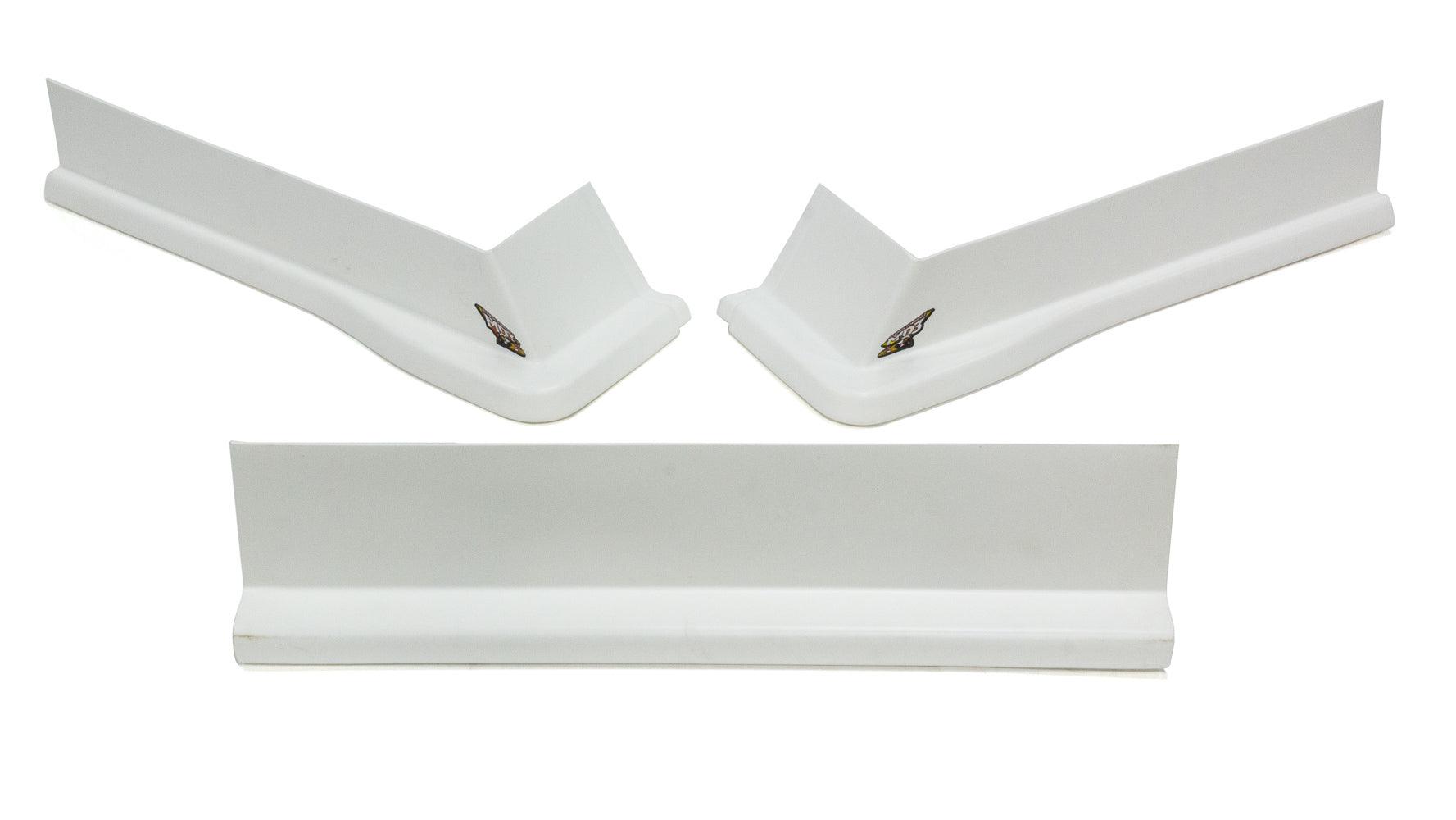 Modified Aero Valance 3pc. White - Burlile Performance Products