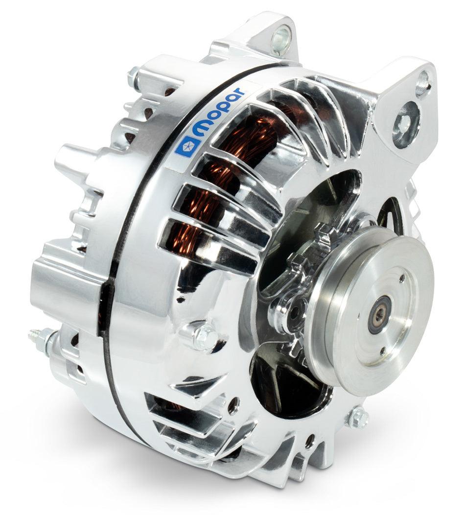 Mopar Alternator 110 Amp Chrome - Burlile Performance Products