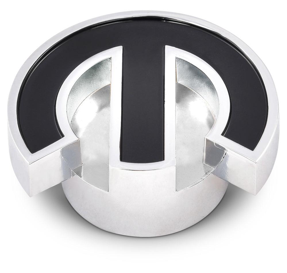 Mopar Deluxe Air Cleaner Nut Chrome w/Blk Emblem - Burlile Performance Products
