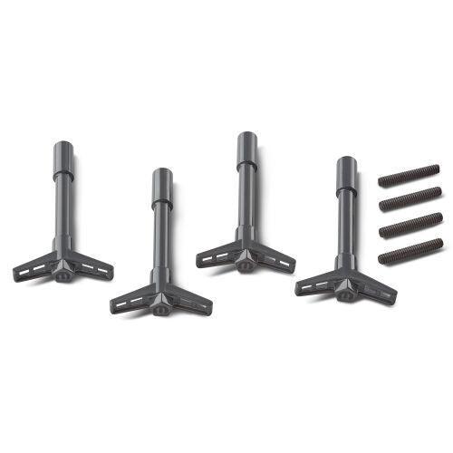 Mopar Valve Cover Wing Nuts Gray - Burlile Performance Products