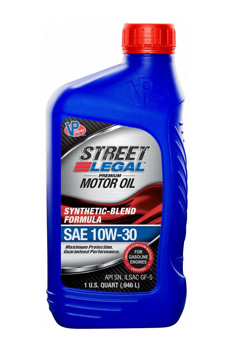 Motor Oil VP 10W30 Syn Blend Street 32oz (CS12) - Burlile Performance Products