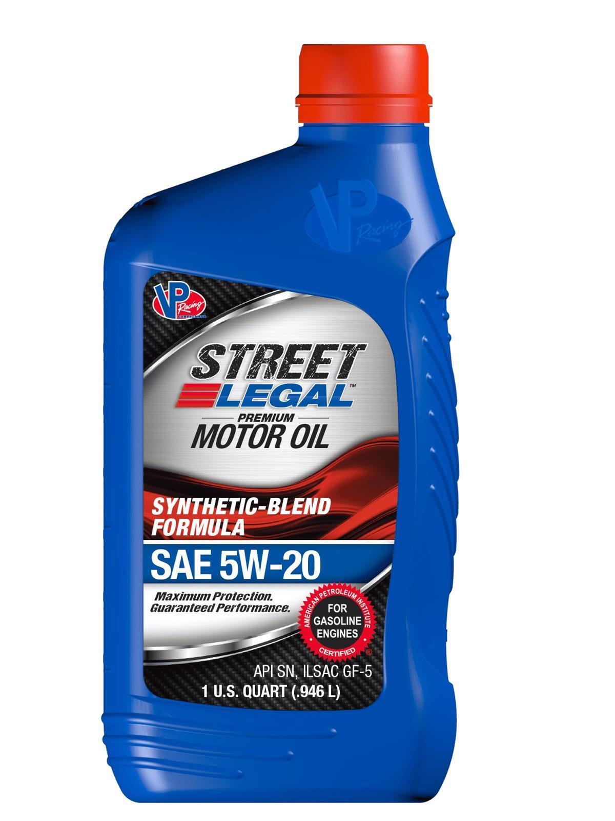 Motor Oil VP 5W20 Syn Street 32oz - Burlile Performance Products