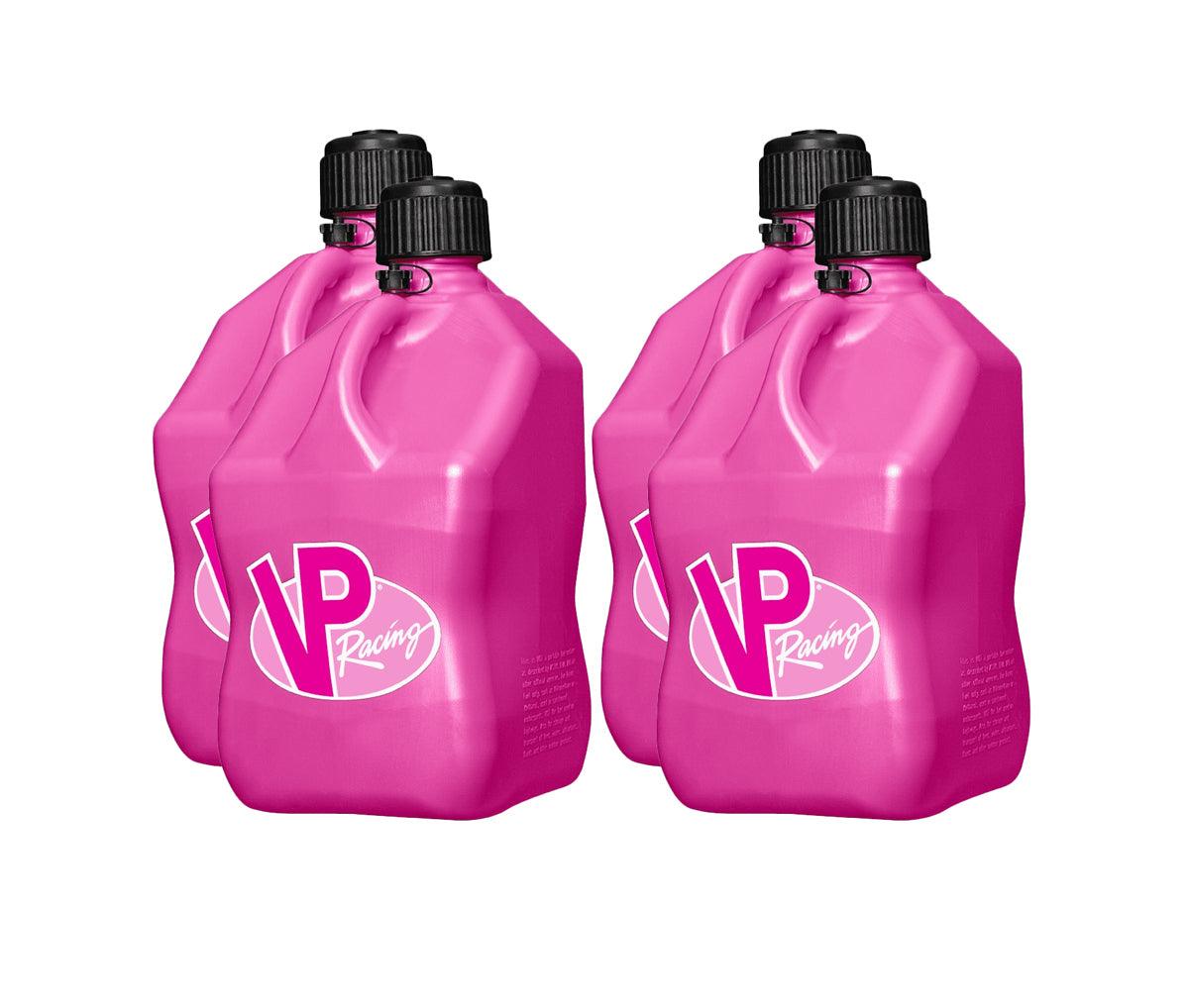 Motorsports Jug 5.5 Gal Pink Square (Case 4) - Burlile Performance Products