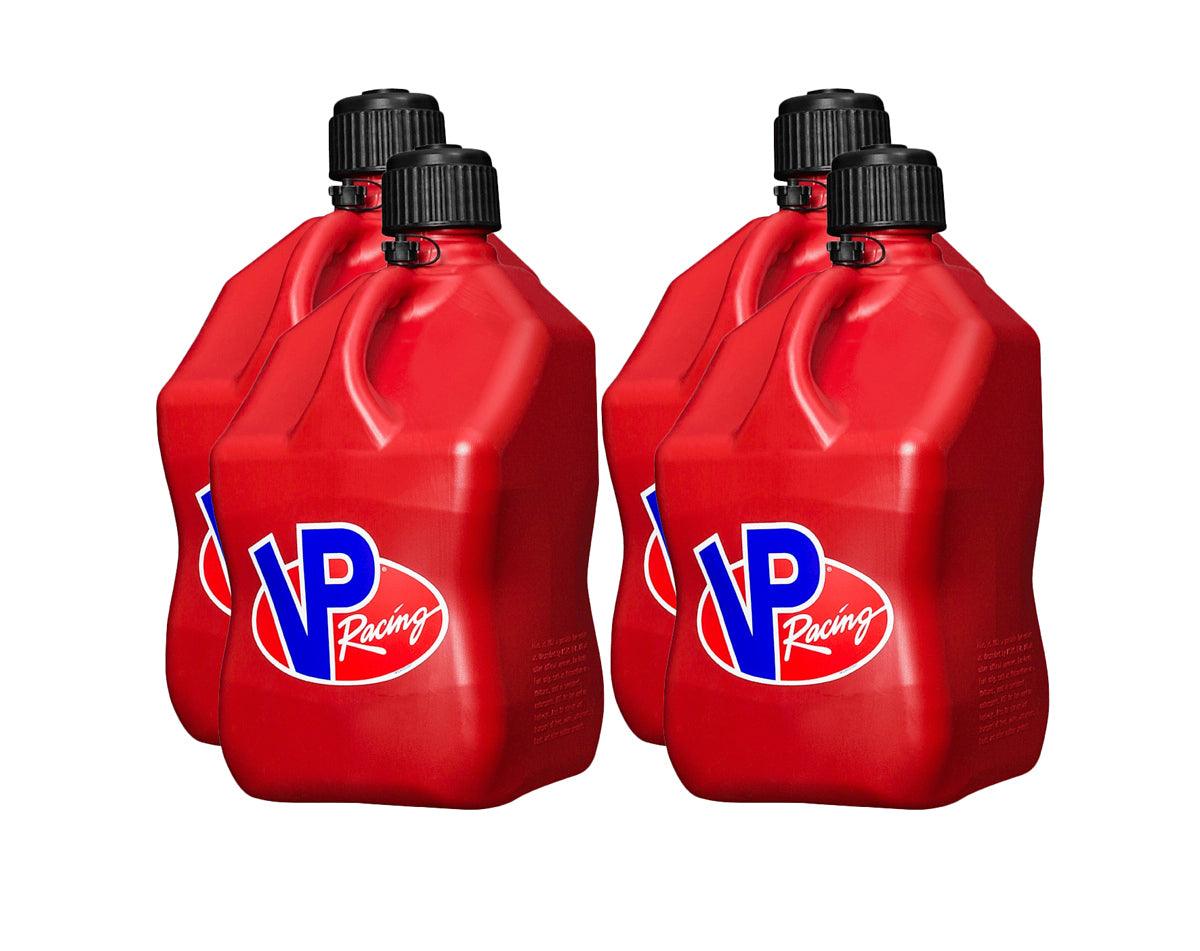 Motorsports Jug 5.5 Gal Red Square (Case 4) - Burlile Performance Products
