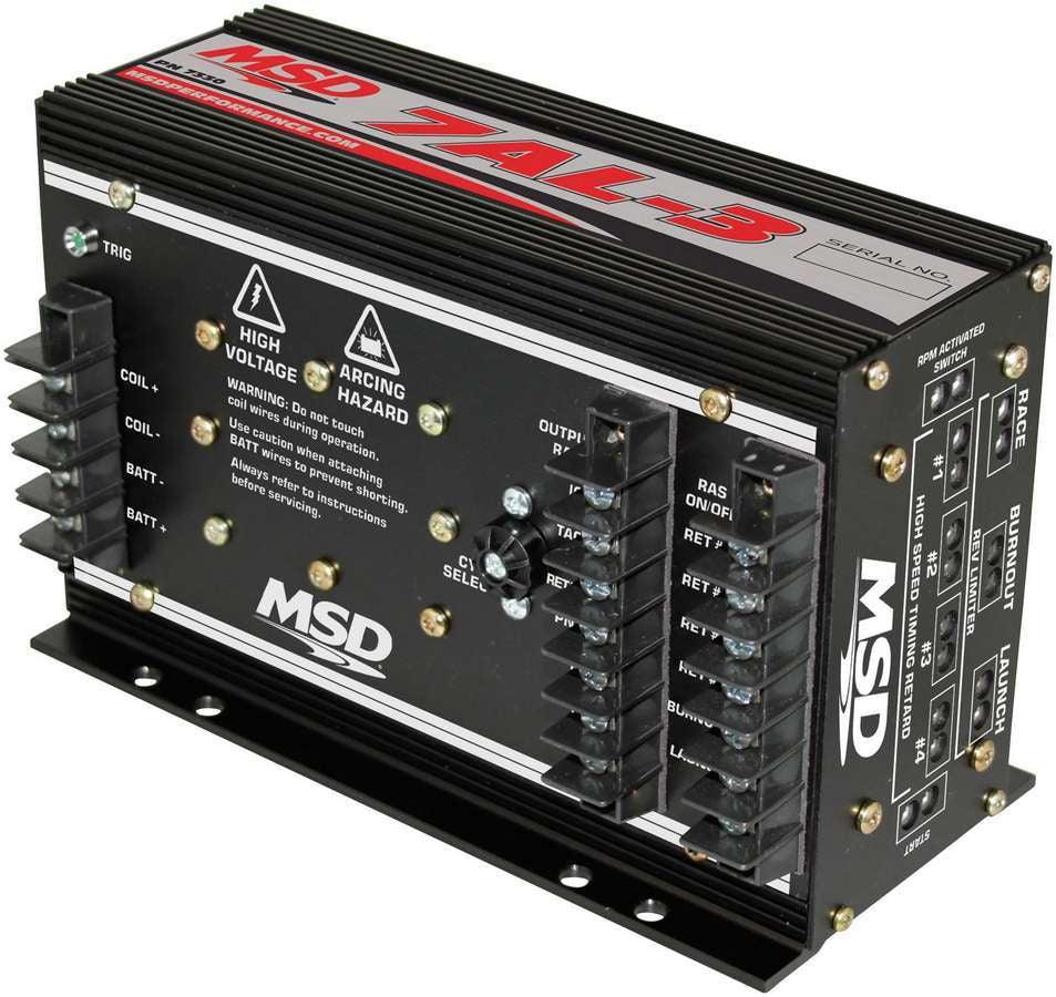 MSD 7AL-3 Pro Drag Race Ignition Box Black - Burlile Performance Products