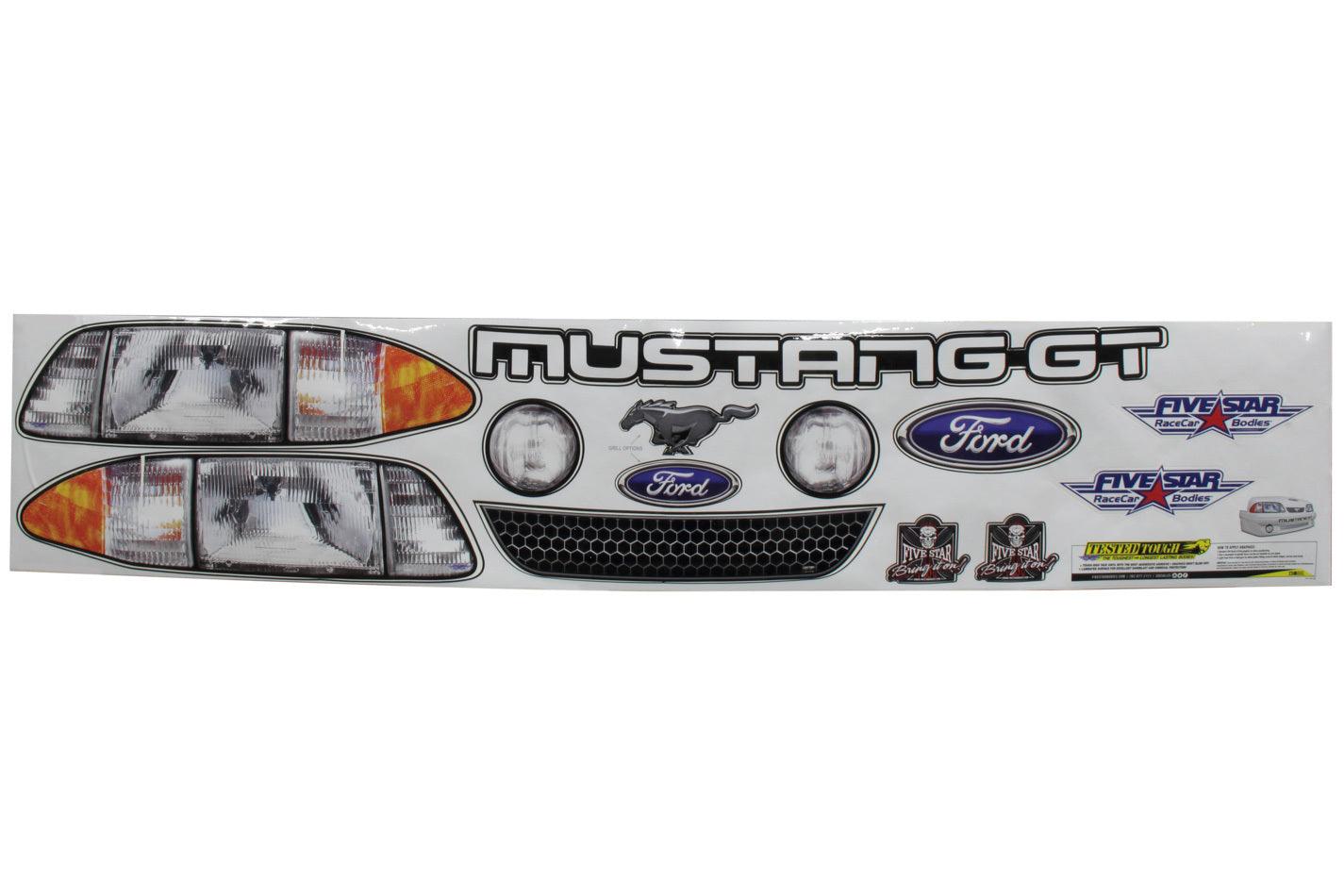 Mustang Nose Graphic Kit - Burlile Performance Products