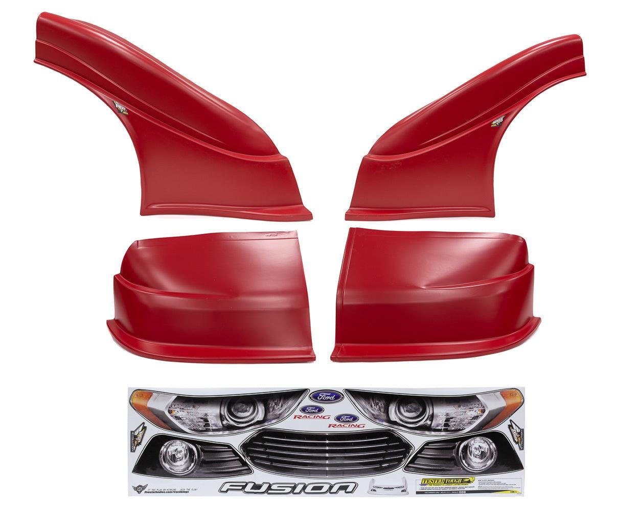 New Style Dirt MD3 Combo 13 Fusion Red - Burlile Performance Products