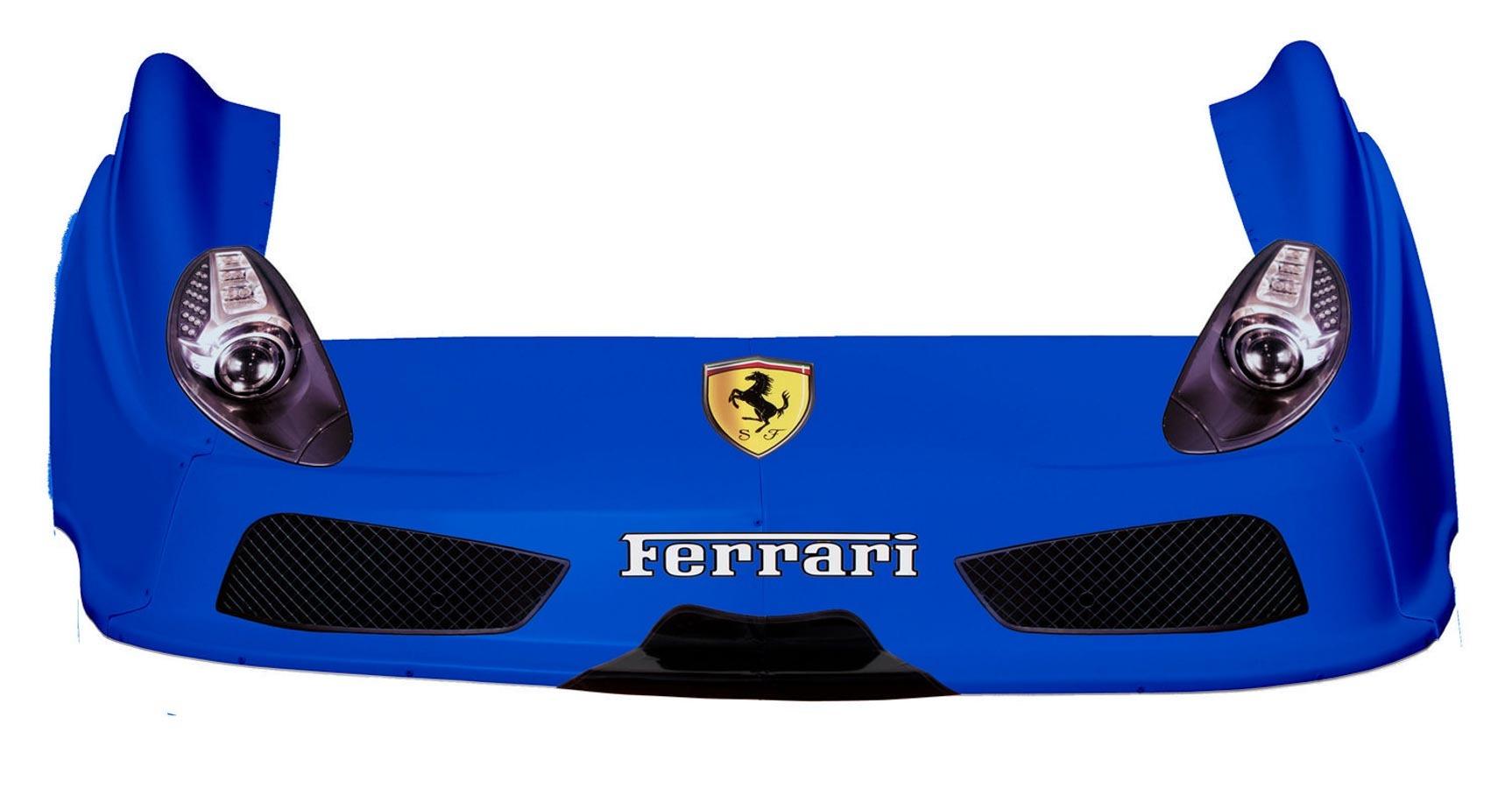 New Style Dirt MD3 Combo Ferrari Chevron Blue - Burlile Performance Products