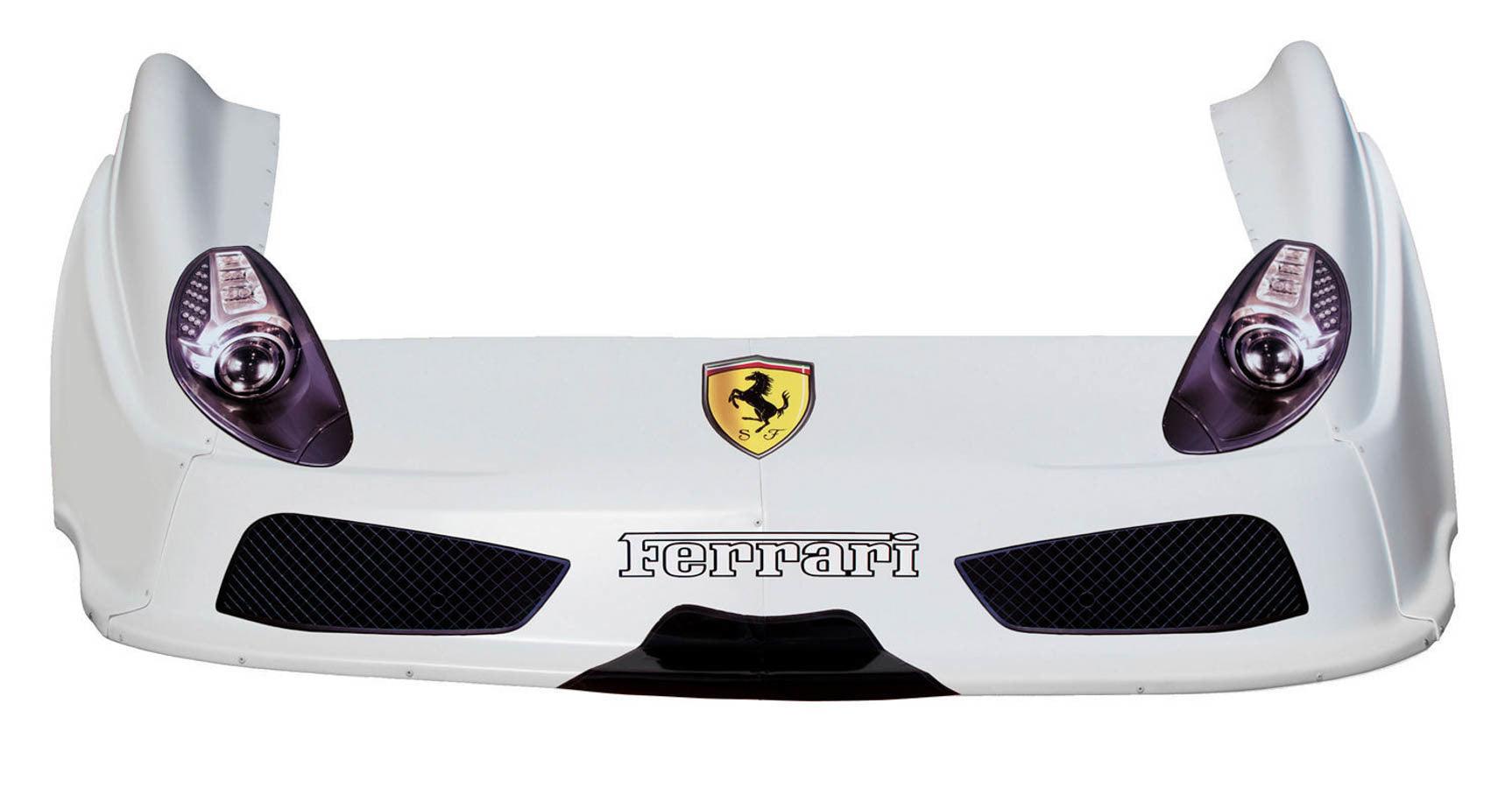 New Style Dirt MD3 Combo Ferrari White - Burlile Performance Products