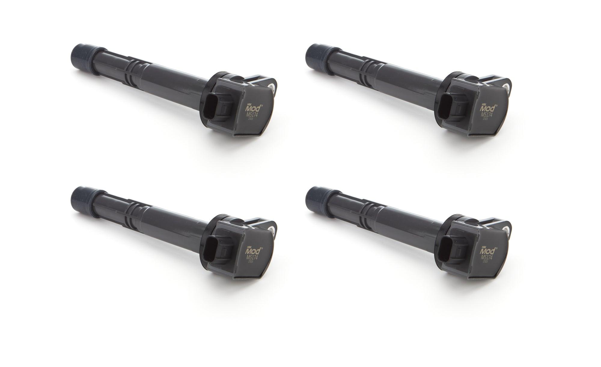 NGK MOD Ignition Coil Set 4pk Stock #49474 - Burlile Performance Products