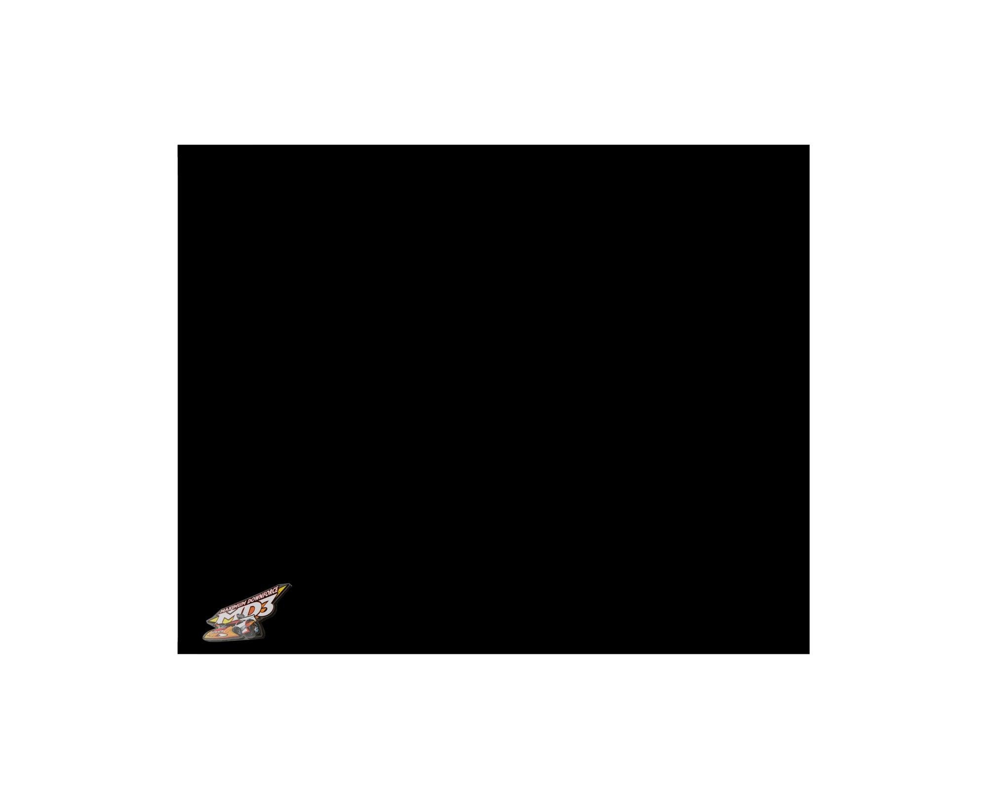 Nose Filler Panel MD3 Modified Black - Burlile Performance Products