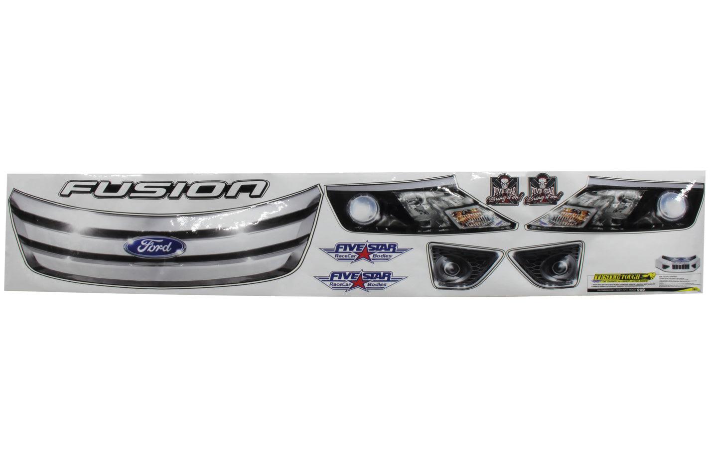Nose Only Graphics 2010-12 Fusion - Burlile Performance Products