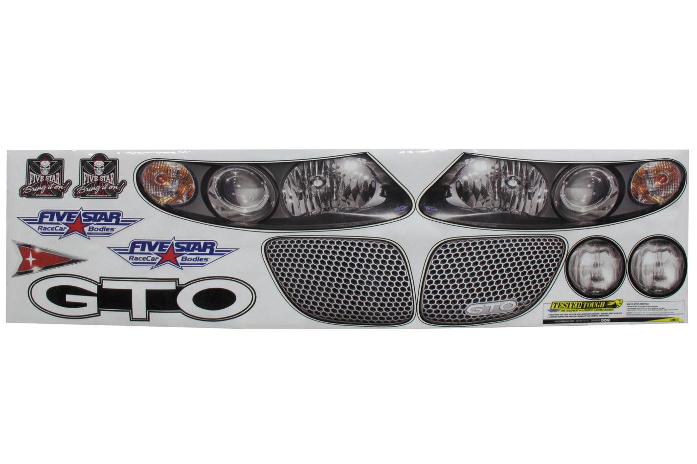Nose Only Graphics MD3 GTO Sticker Decal - Burlile Performance Products