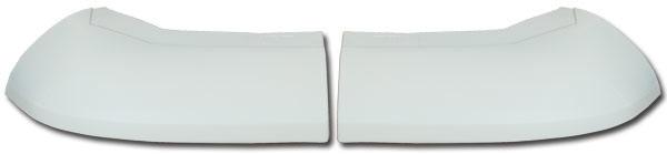 Nose Upper S2 Sportsman White 2pc - Burlile Performance Products