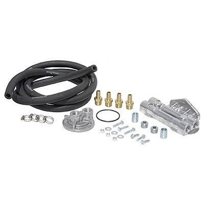 Oil Filter Relocation Kit Dual Thread 1in-16 - Burlile Performance Products