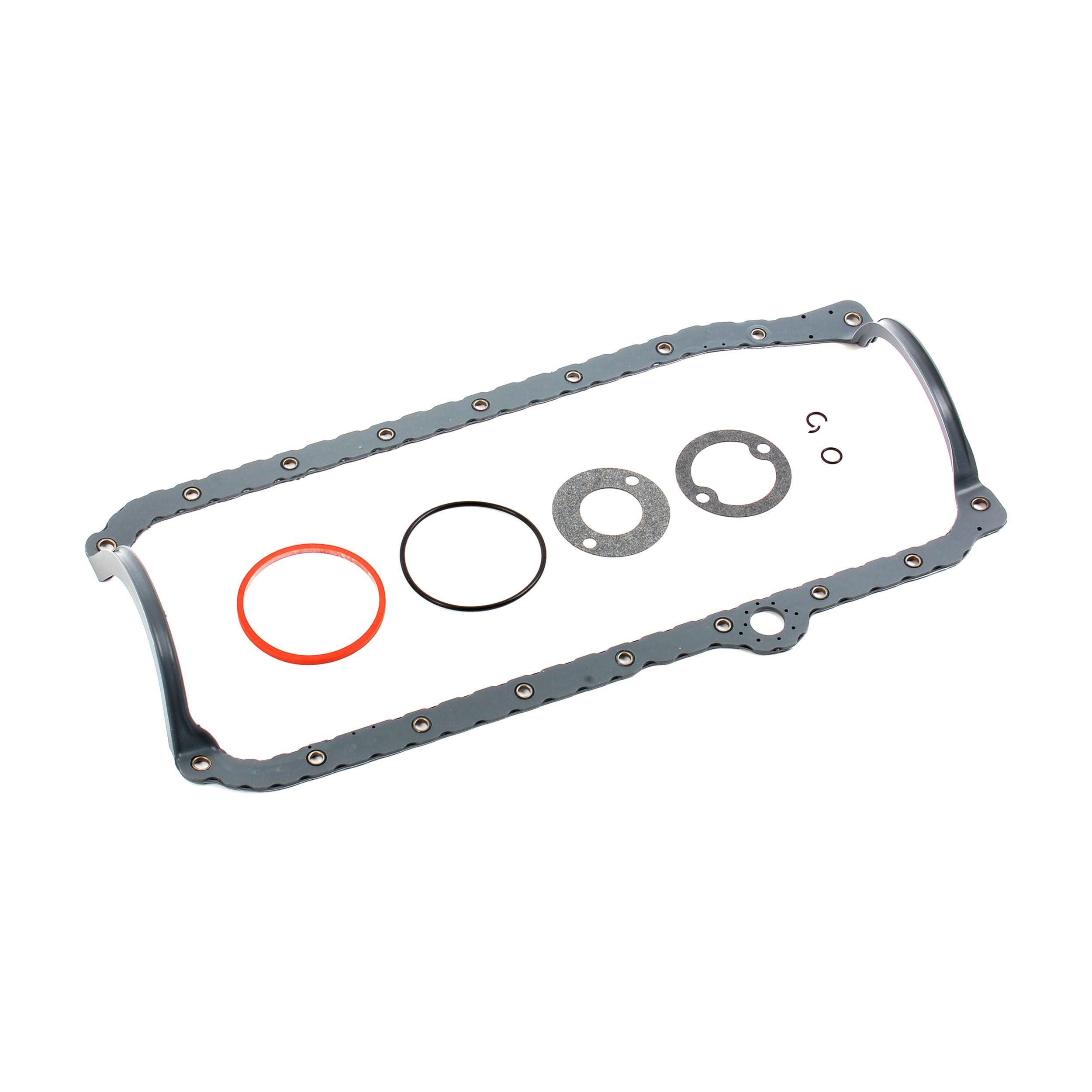Oil Pan Gasket SBC 1-Piece Rubber 86-97 - Burlile Performance Products