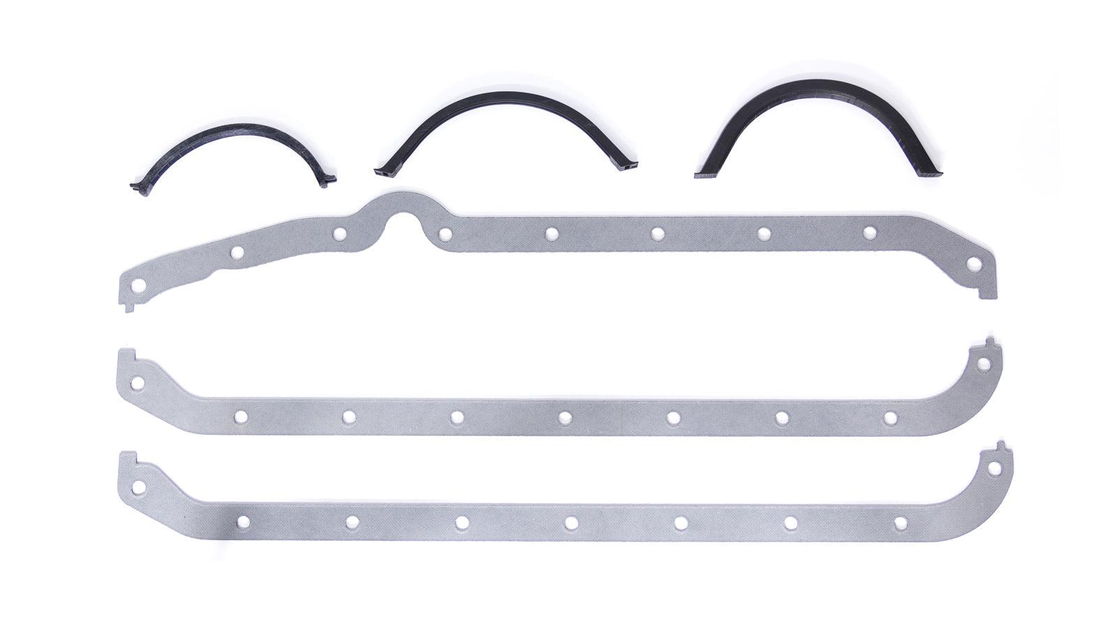 Oil Pan Gasket Set SBC 55-79 w/LH Dipstick - Burlile Performance Products