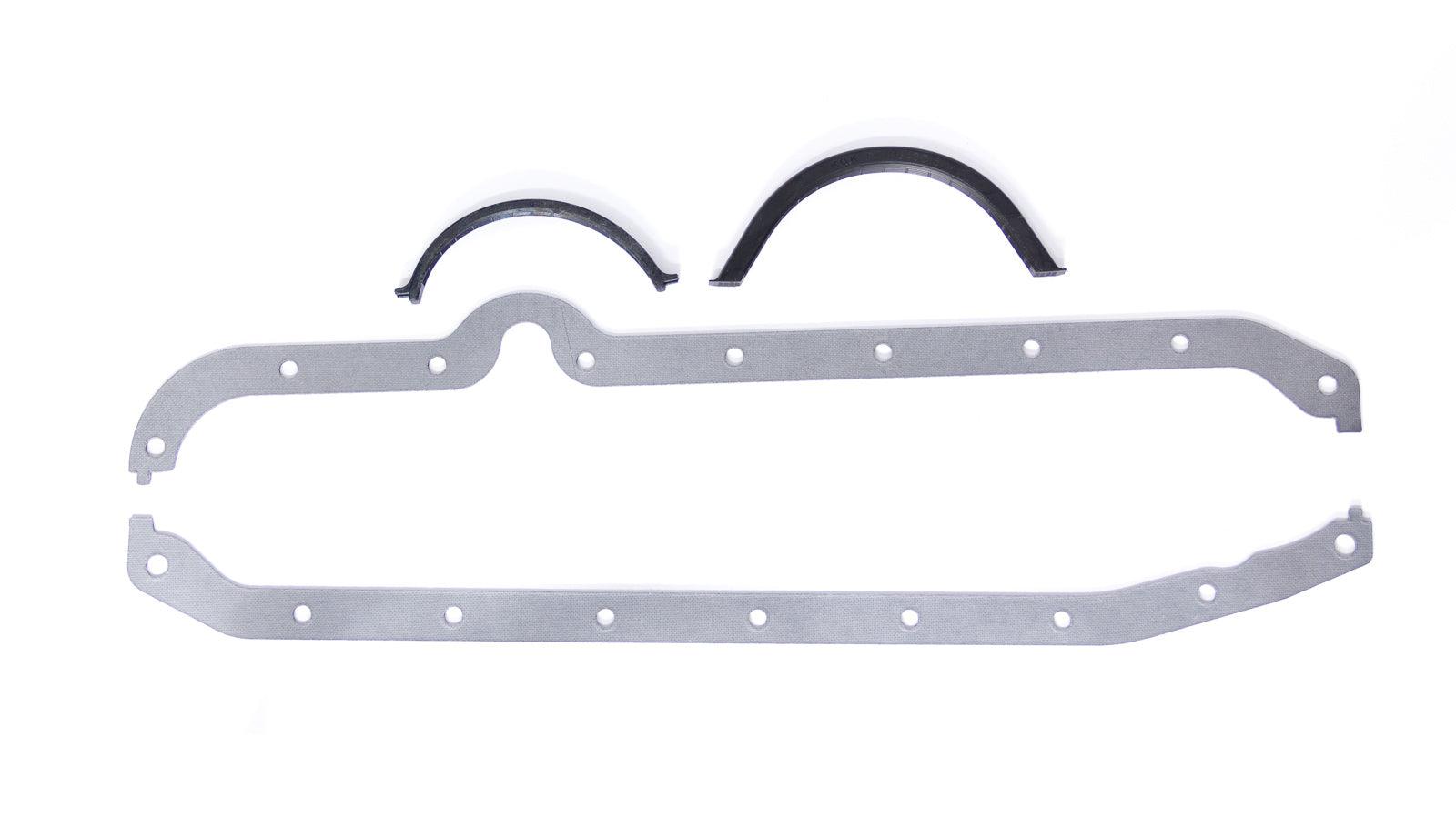 Oil Pan Gasket Set SBC 80-85 w/RH Dipstick - Burlile Performance Products