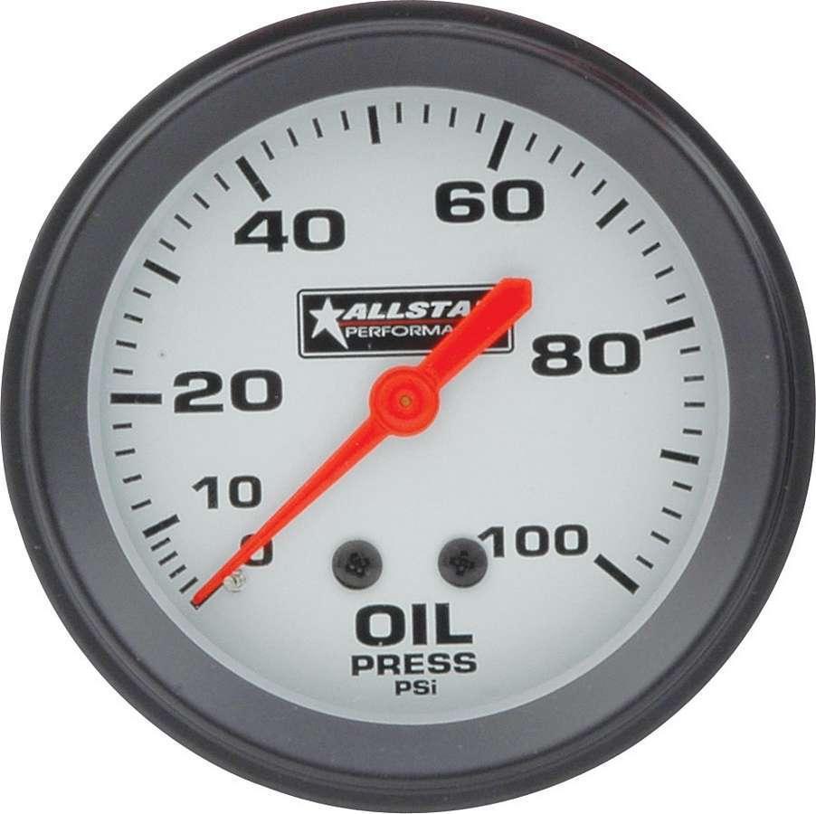 Oil Pressure Gauge 0-100PSI 2-5/8in - Burlile Performance Products