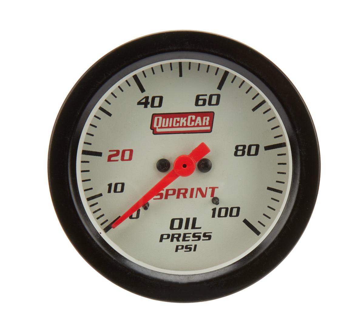 Oil Pressure Sprint Gauge Only - Burlile Performance Products