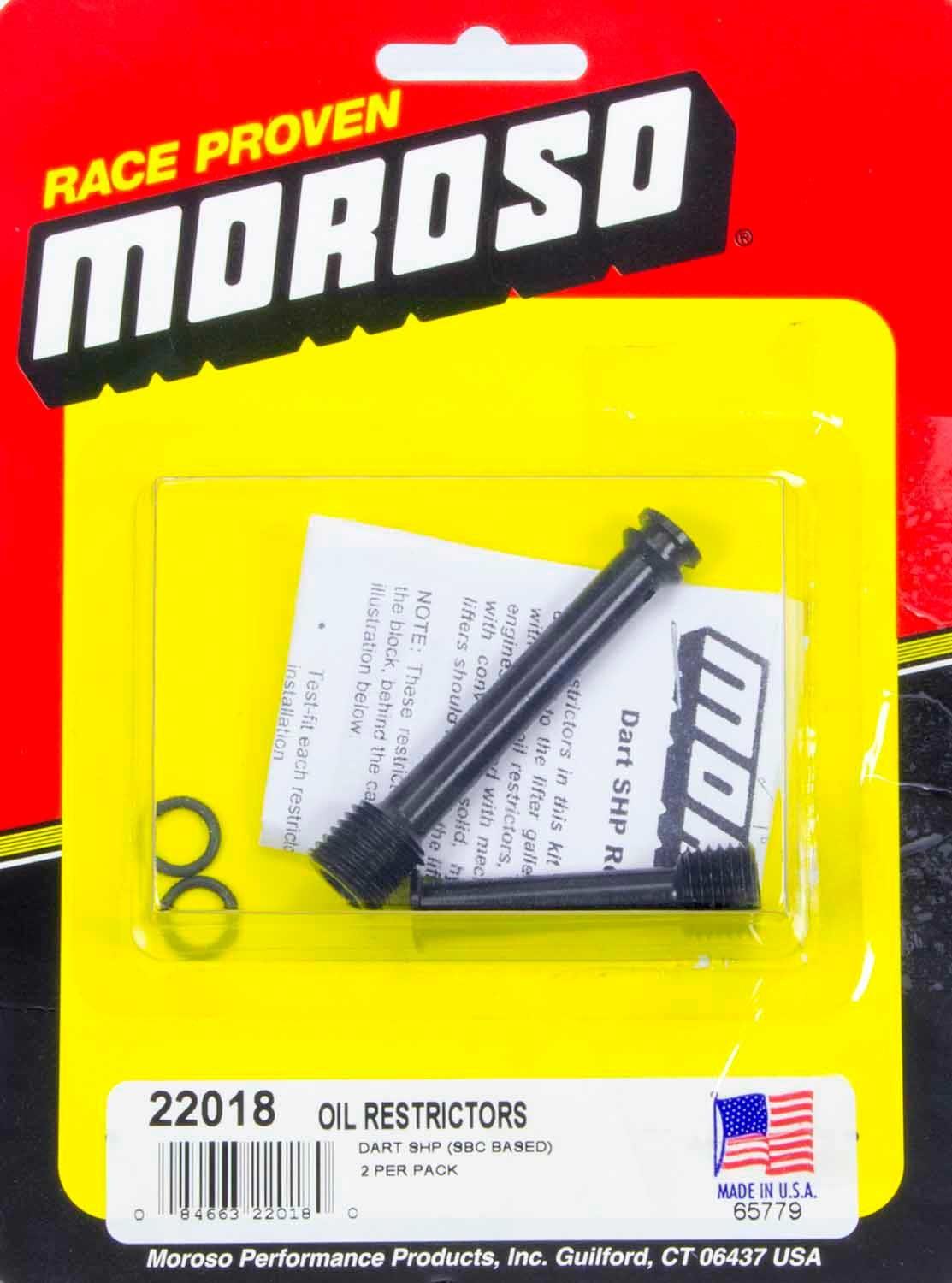 Oil Restrictors - SBC Dart SHP Block - Burlile Performance Products