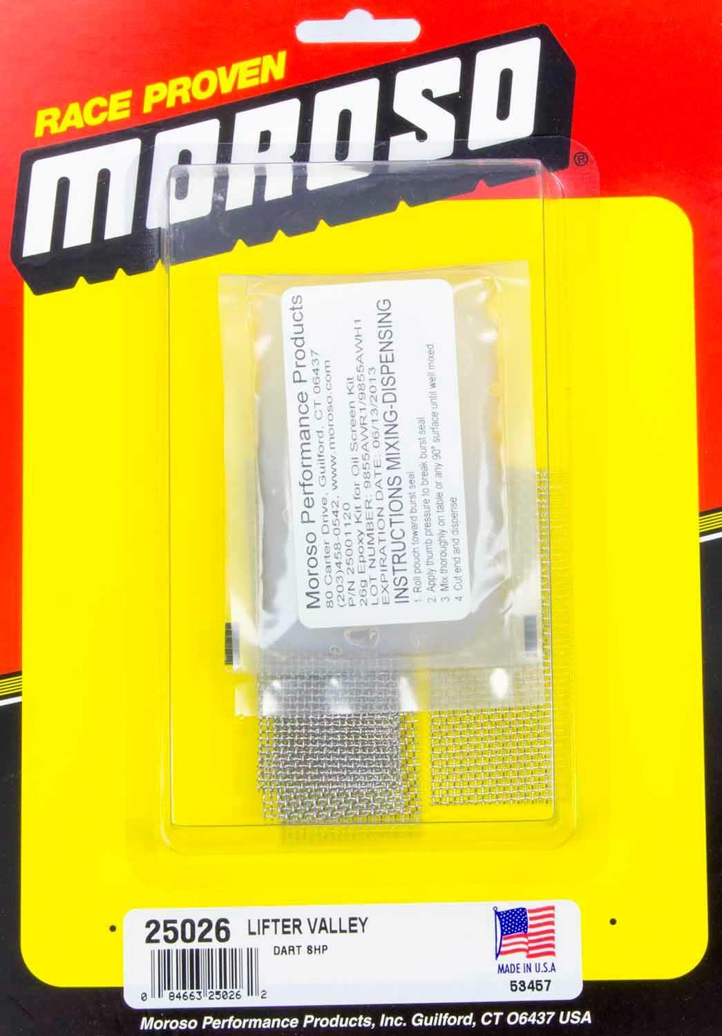Oil Return Screen Kit - Dart SBC SHP Blocks - Burlile Performance Products