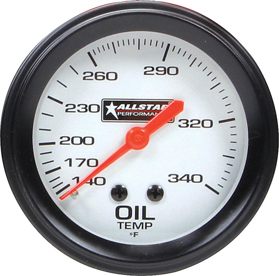 Oil Temp Gauge 140-340F 2-5/8in - Burlile Performance Products