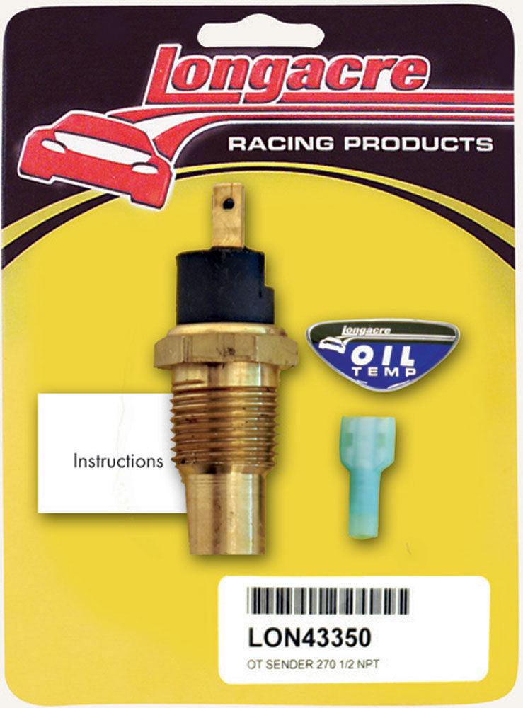 Oil Temp Sensor 1/2in. NPT 270 Deg - Burlile Performance Products