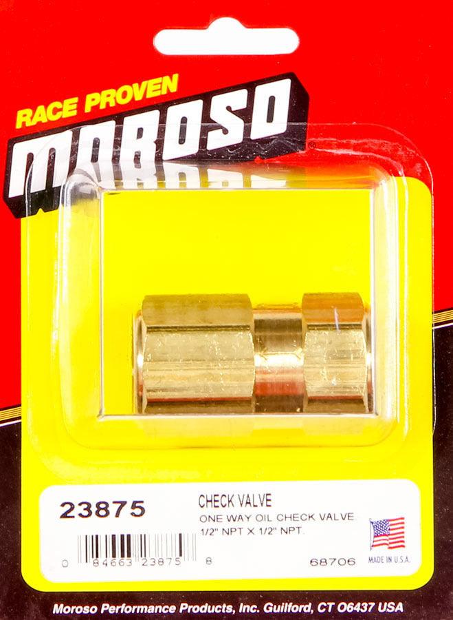 One Way Oil Check Valve - Burlile Performance Products