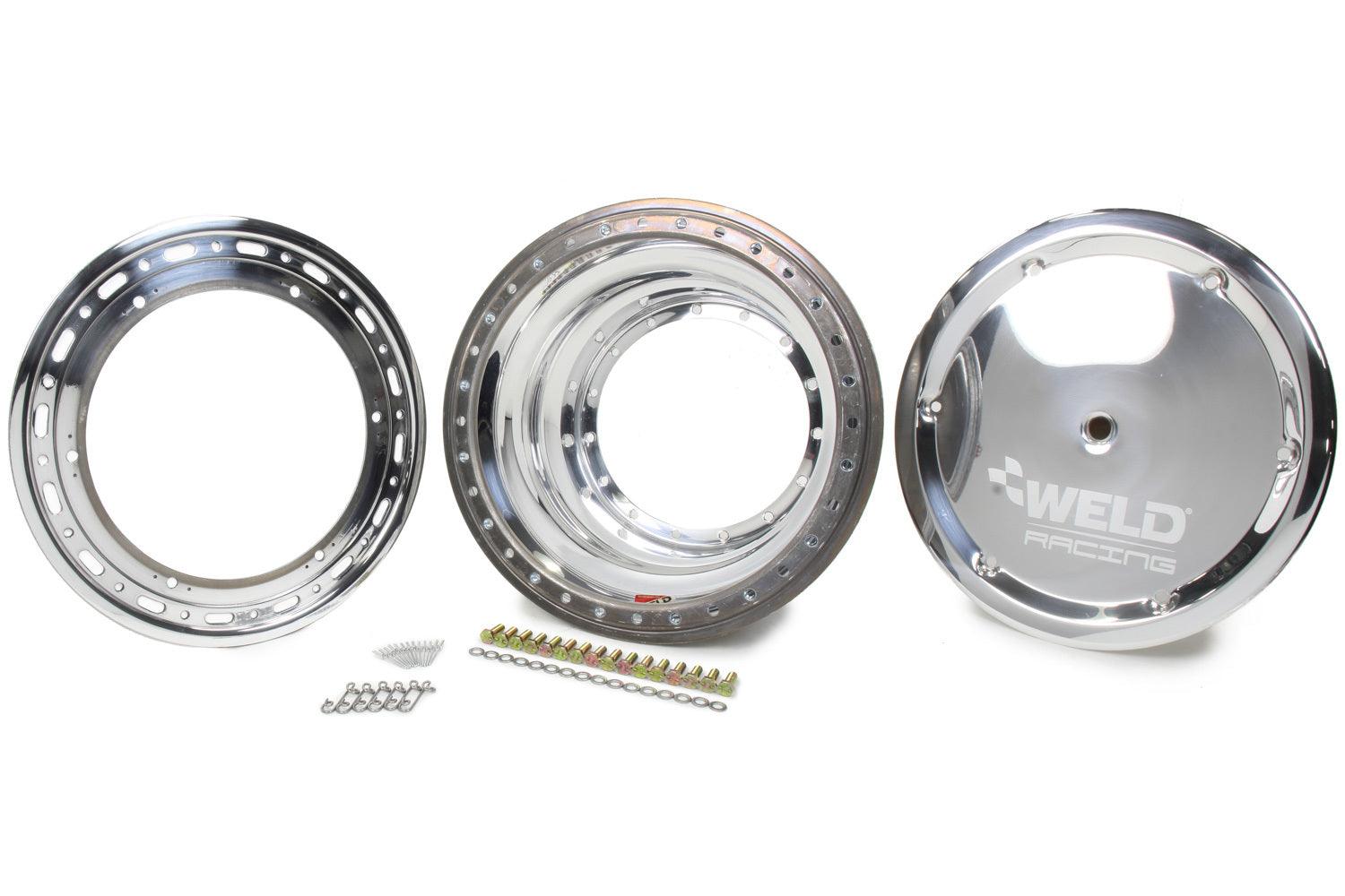 Outer Wheel Half 15x9.25 Bead-Loc w/Cover - Burlile Performance Products