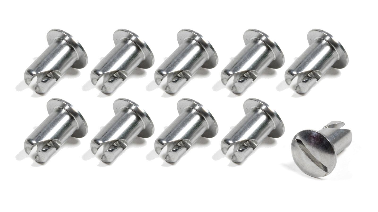 Oval Head Button Alum .500 Long 10 Pack - Burlile Performance Products