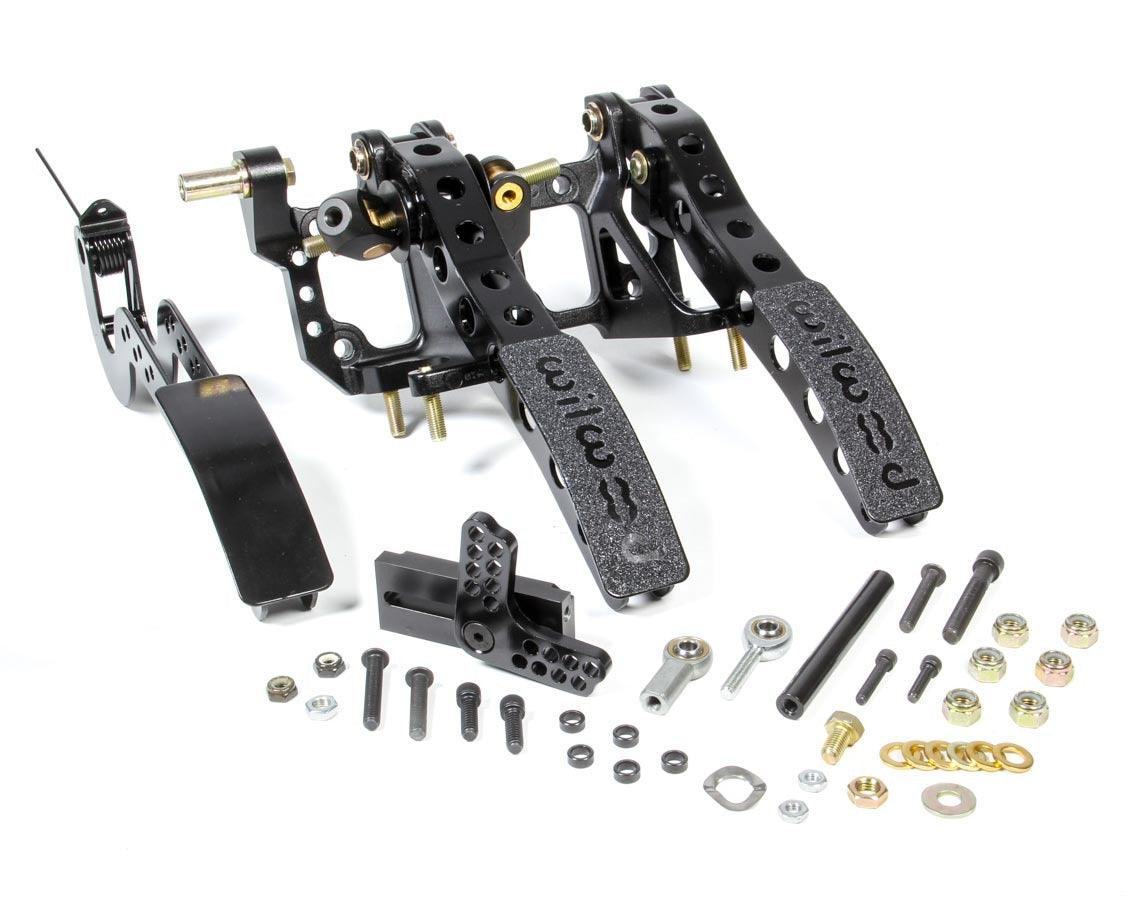 Pedal Assy Floor Mount w/Throttle Pedal & Link - Burlile Performance Products
