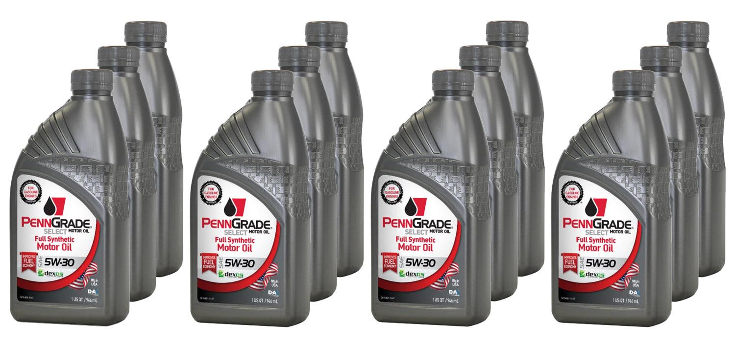 PennGrade Select 5w30 Case 12 x 1 Quart - Burlile Performance Products