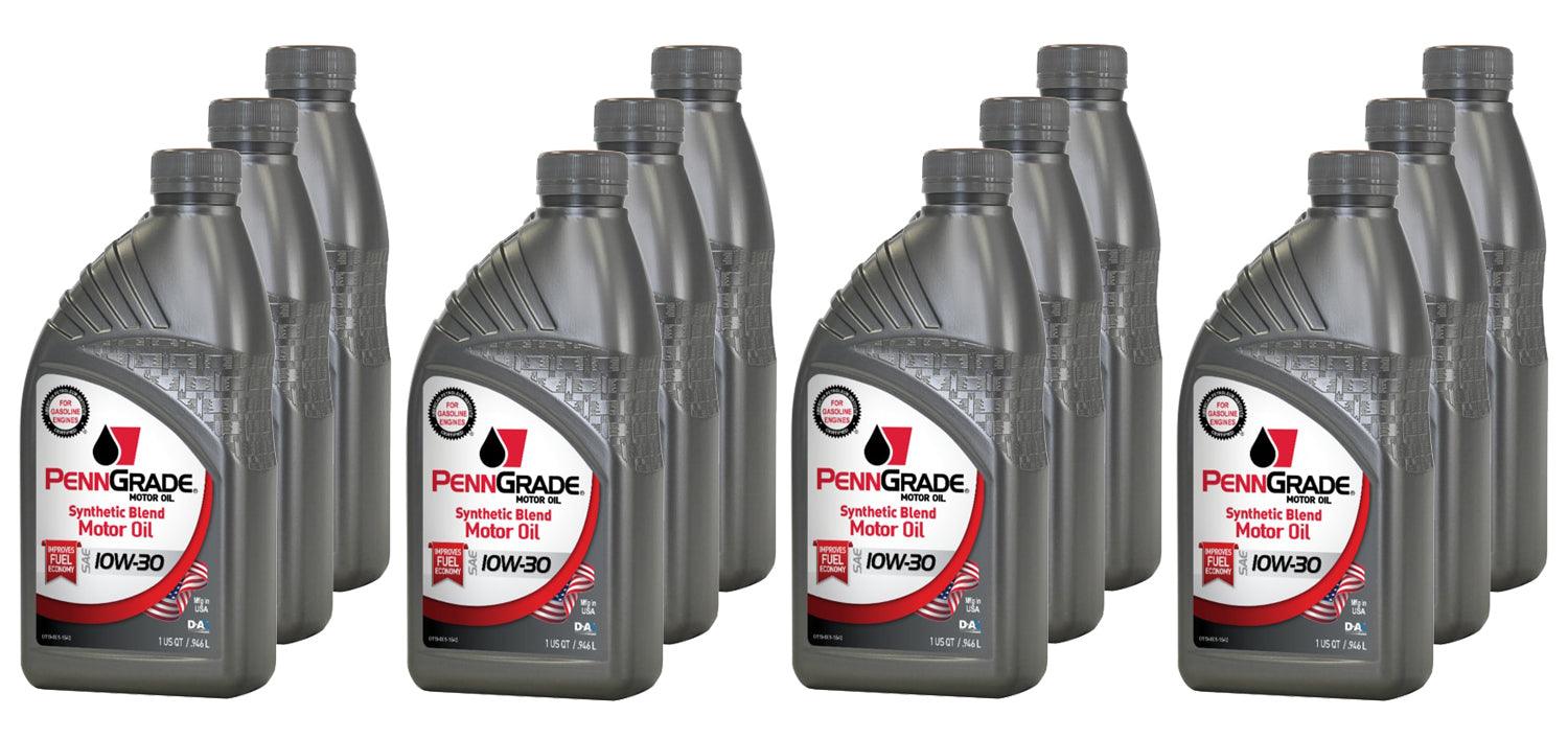 PennGrade Syn Blend 10w 30 Case 12 x 1 Quart - Burlile Performance Products