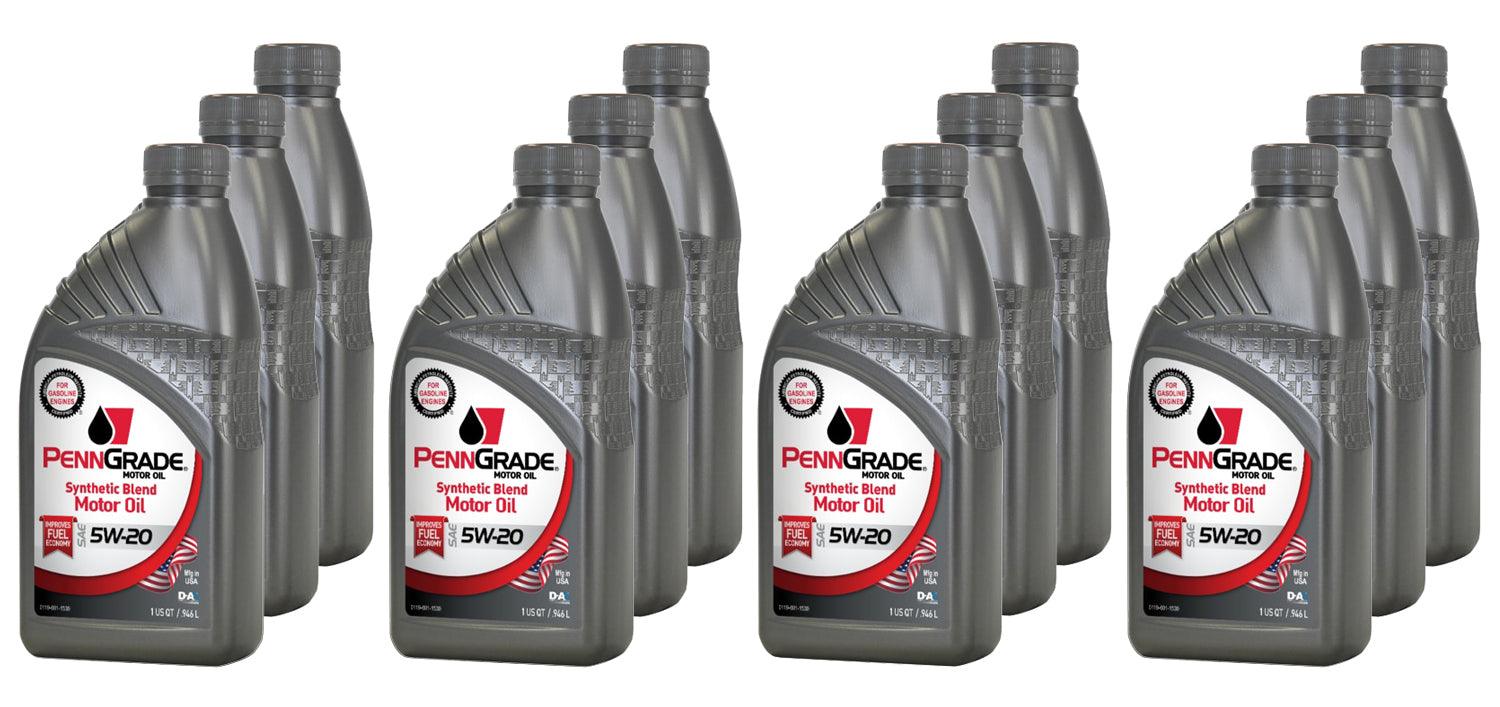 PennGrade Syn Blend 5w20 Case 12 x 1 Quart - Burlile Performance Products