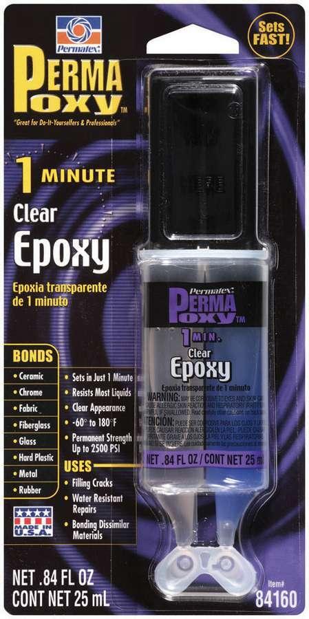 Permapoxy 1 Minute Epoxy 25ml. - Burlile Performance Products